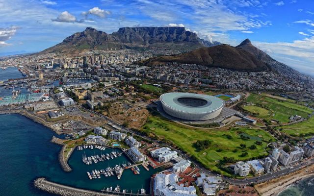 Iconic Picture of Cape Town city