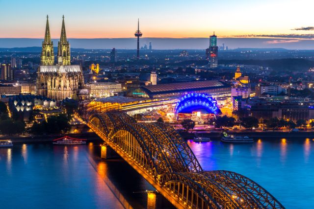Iconic Picture of Cologne city