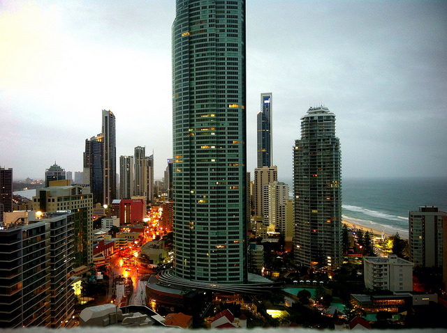 Iconic Picture of Gold Coast city
