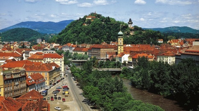 Iconic Picture of Graz city