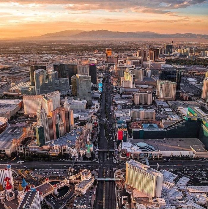 Iconic Picture of Las Vegas city