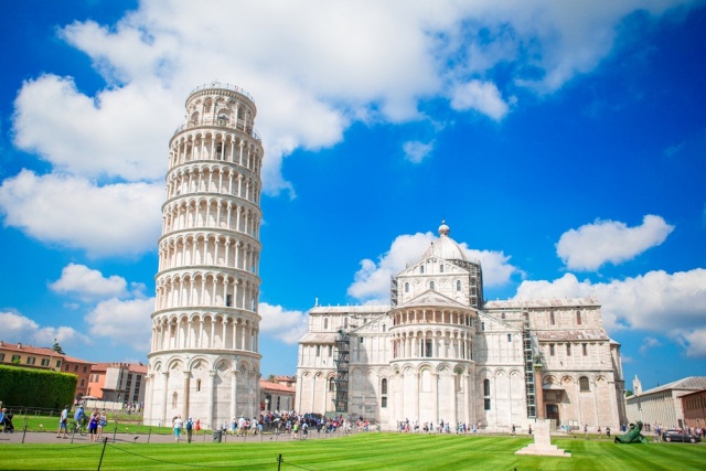Iconic Picture of Pisa city