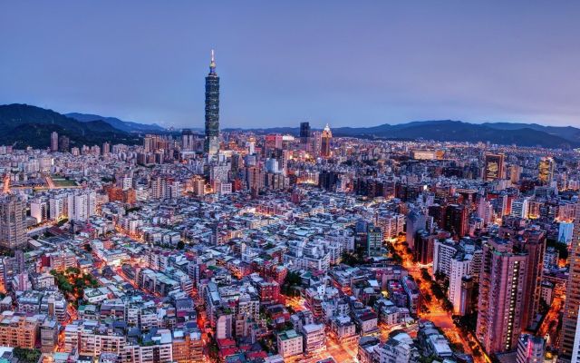Iconic Picture of Taipei city