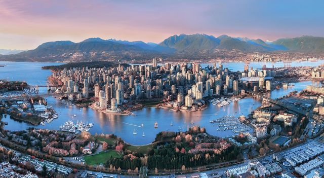 Iconic Picture of Vancouver city