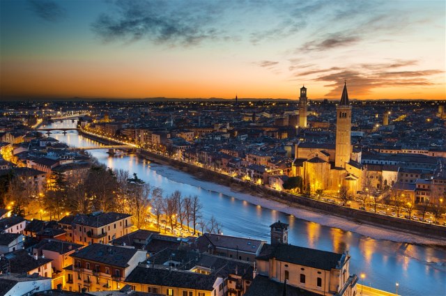 Iconic Picture of Verona city